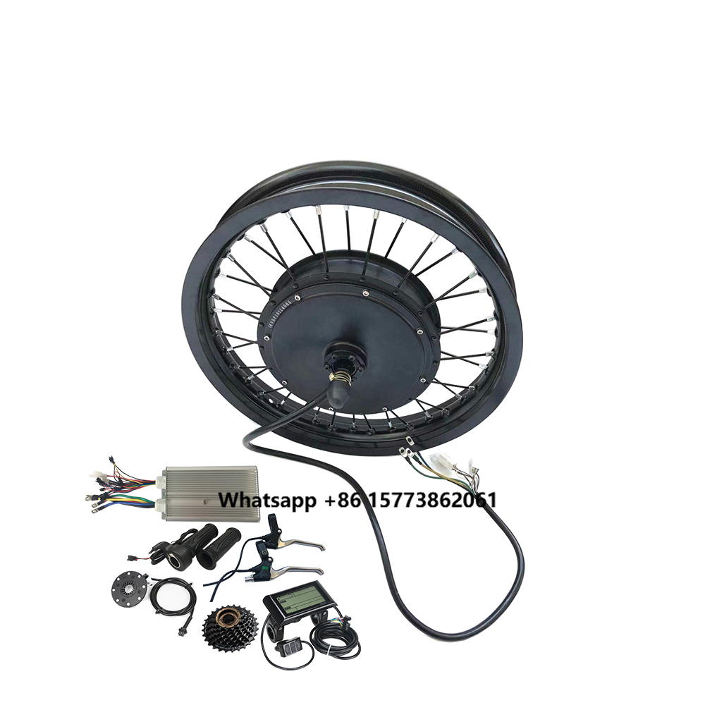 Ebike Conversion Kit 72V 3000W - Gorąca Wyprzedaż Zestaw Części do Silnika