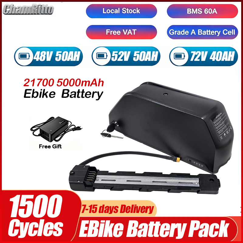Electric Bicycle Battery 72V 30Ah - Rower elektryczny 36v 48v 52v 25ah