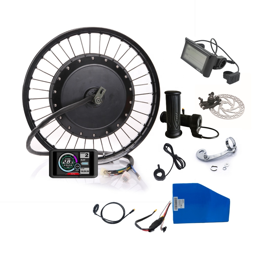 72V 5000W Hub Motor Kit - Zestaw do konwersji roweru elektrycznego o