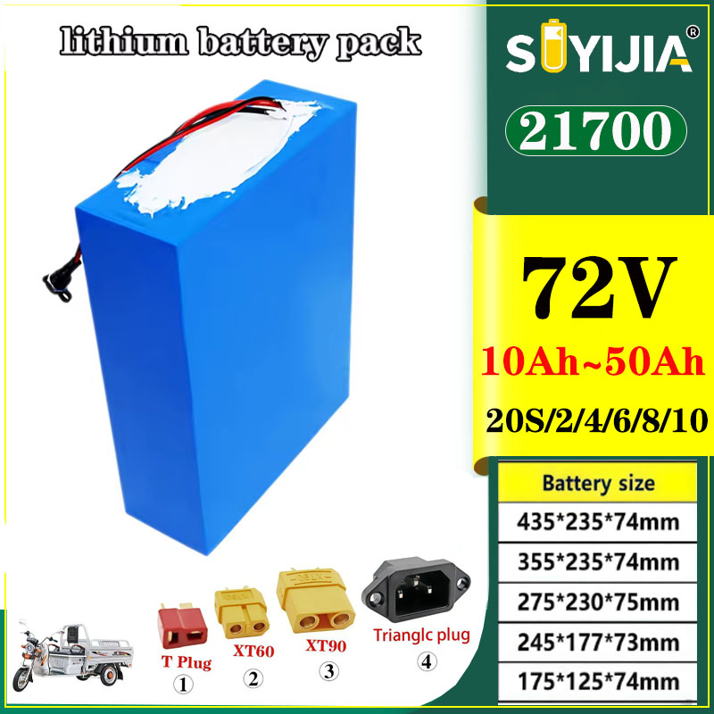 Electric Bicycle Battery 72V 30Ah - Bateria litowa 21700 72V 50Ah 40Ah