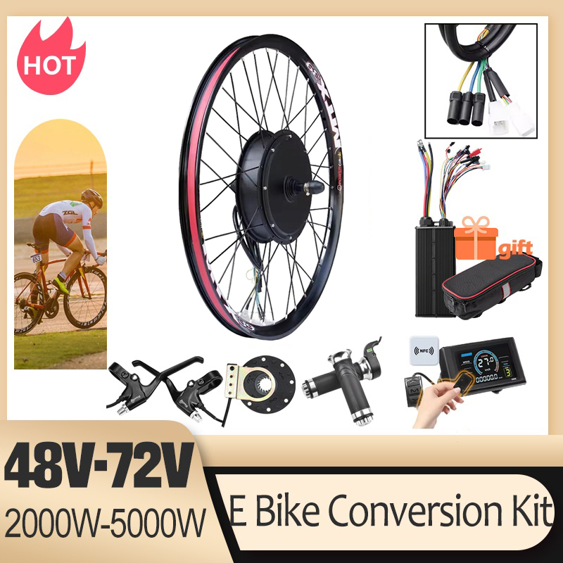 72V 5000W Hub Motor Kit - Zestaw do konwersji roweru elektrycznego 72V