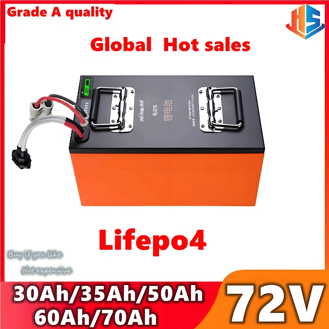 Electric Bicycle Battery 72V 30Ah - Skuter EV 72V 50Ah 60Ah 35Ah