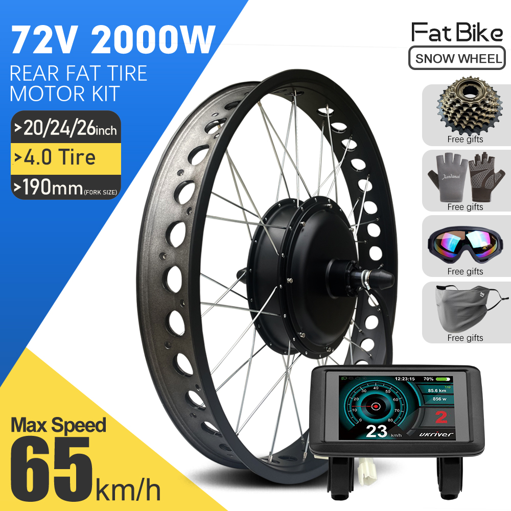 Fat Tire Ebike Conversion Kit 2000W - Zestaw do konwersji roweru elektrycznego 72V