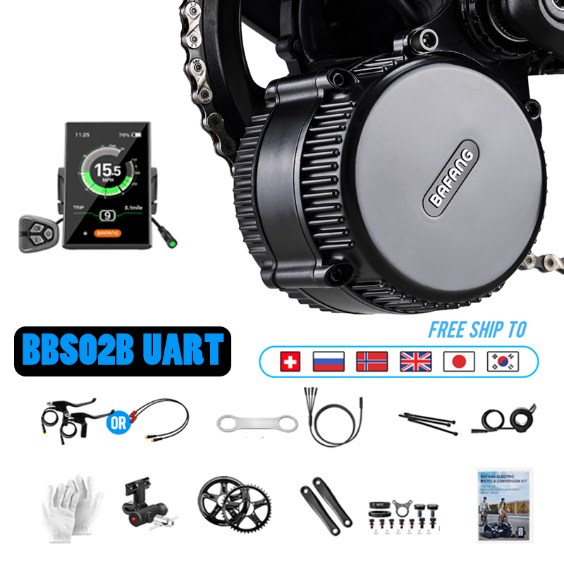 Bafang Bbs02B 48V 750W Mid Drive Kit - Bafang M325 M215 zestaw do konwersji