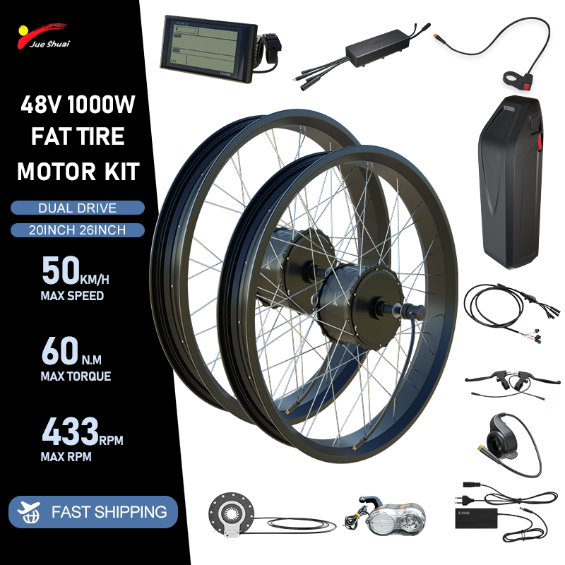 Fat Tire Ebike Conversion Kit 2000W - Zestaw do konwersji roweru elektrycznego 48V