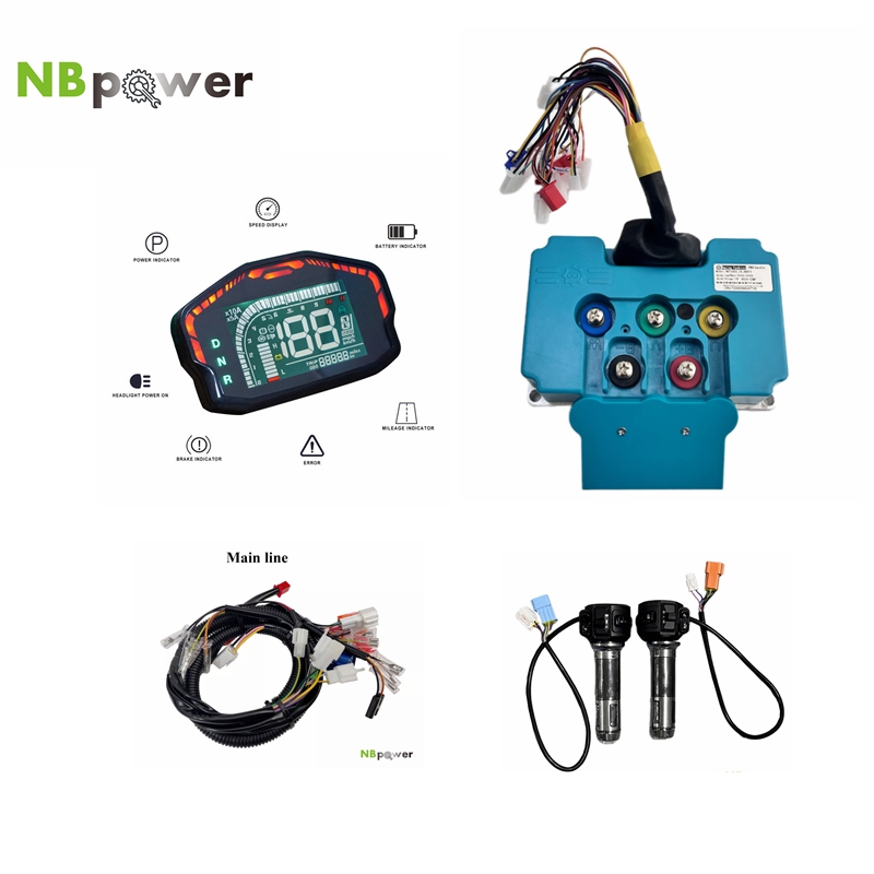 Programmable Bldc Motor Controller 96V - Zestaw sterownika ND72680 FARDRIVER BLDC programowalny