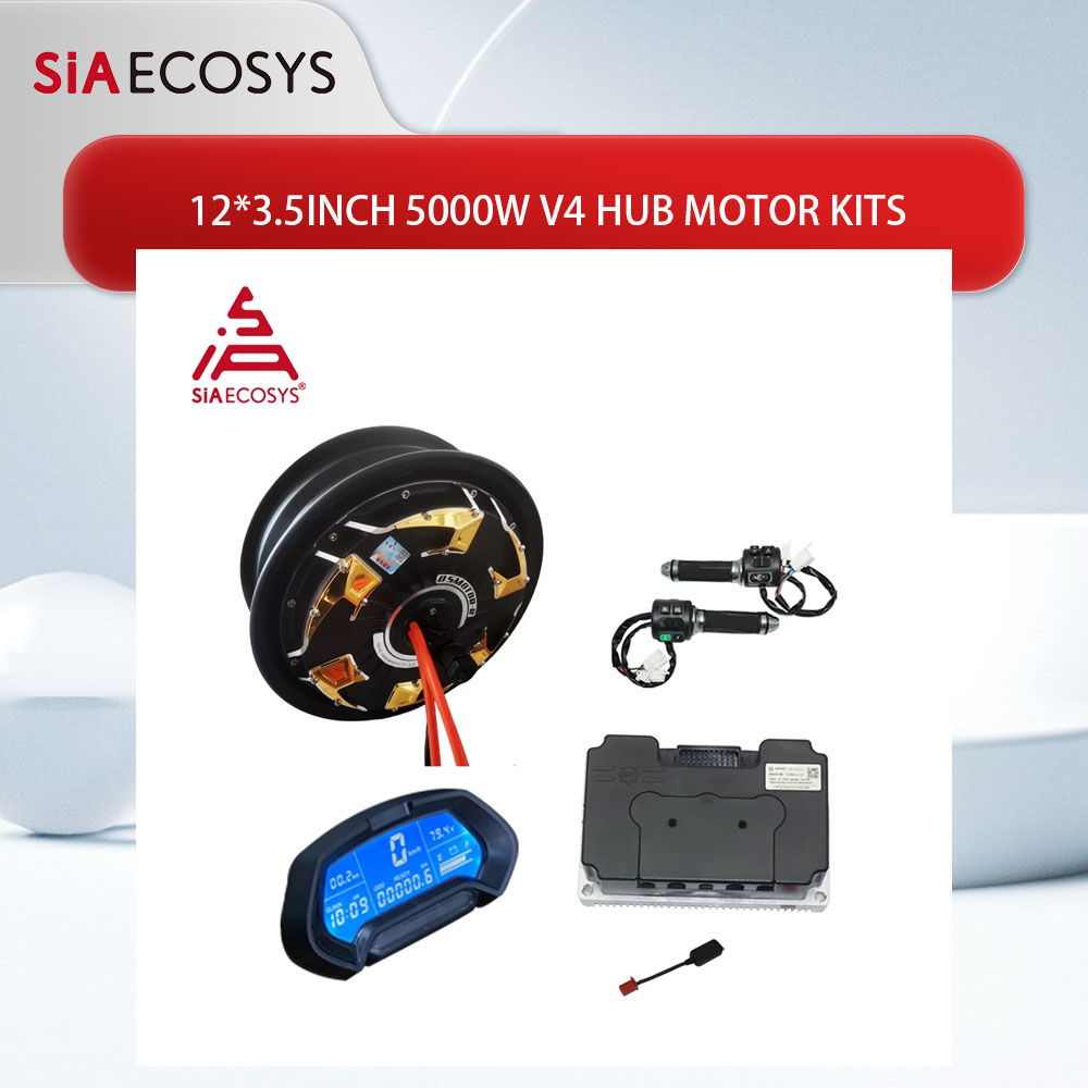 72V 5000W Hub Motor Kit - Zestaw do konwersji elektrycznego motocykla wyścigowego: