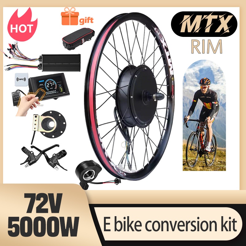 72V 5000W Hub Motor Kit - Zestaw do konwersji roweru elektrycznego MTX39