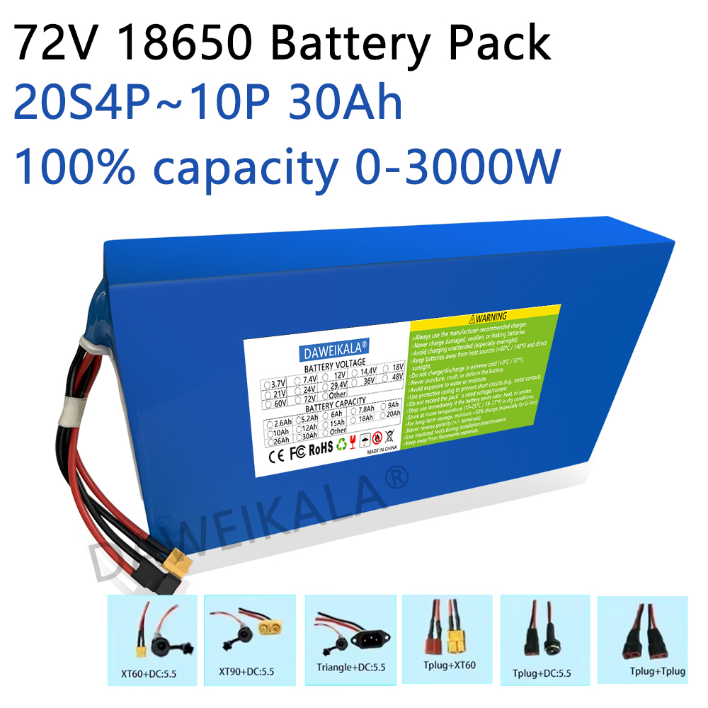 Nowy akumulator 72V 12Ah-30Ah  – Electric Bicycle Battery 72V 30Ah recenzja i cena