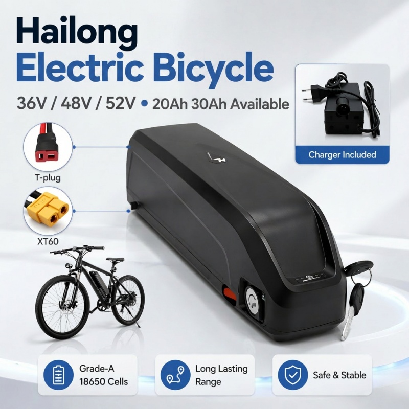 Akumulator do e-bike'a Hailong – Ebike Battery 48V 20Ah Hailong recenzja i cena