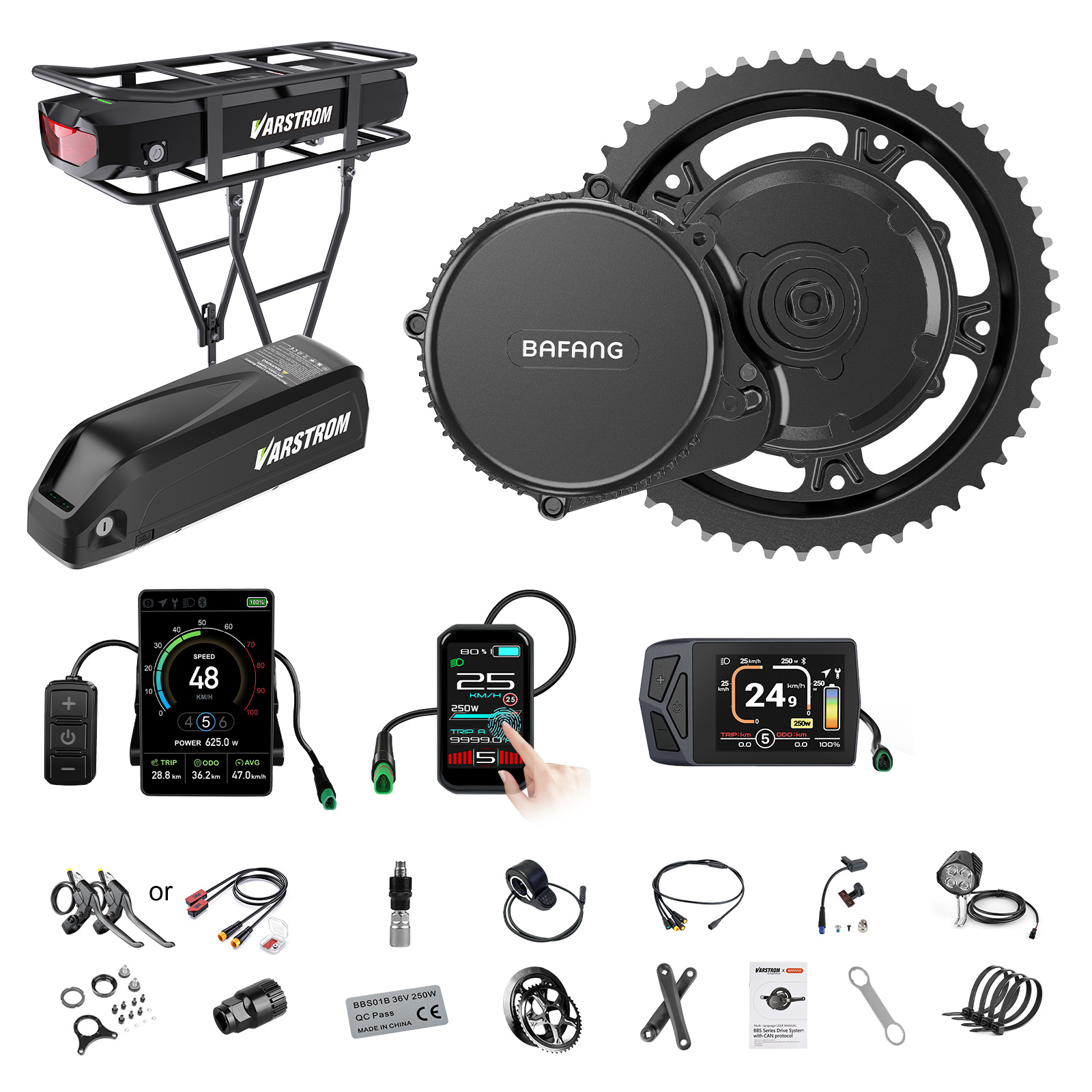 [Wysyłka z USA] Zestaw silnika – Bafang Bbs02B 48V 750W Mid Drive Kit recenzja i cena