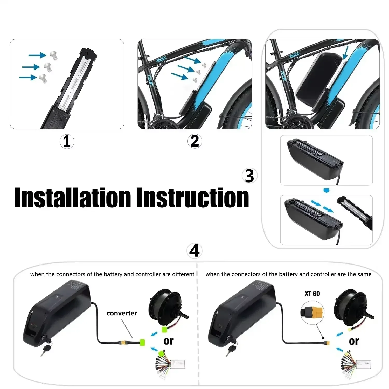 Do akumulatora Hailong EBike 3 – Ebike Battery 48V 20Ah Hailong recenzja i cena