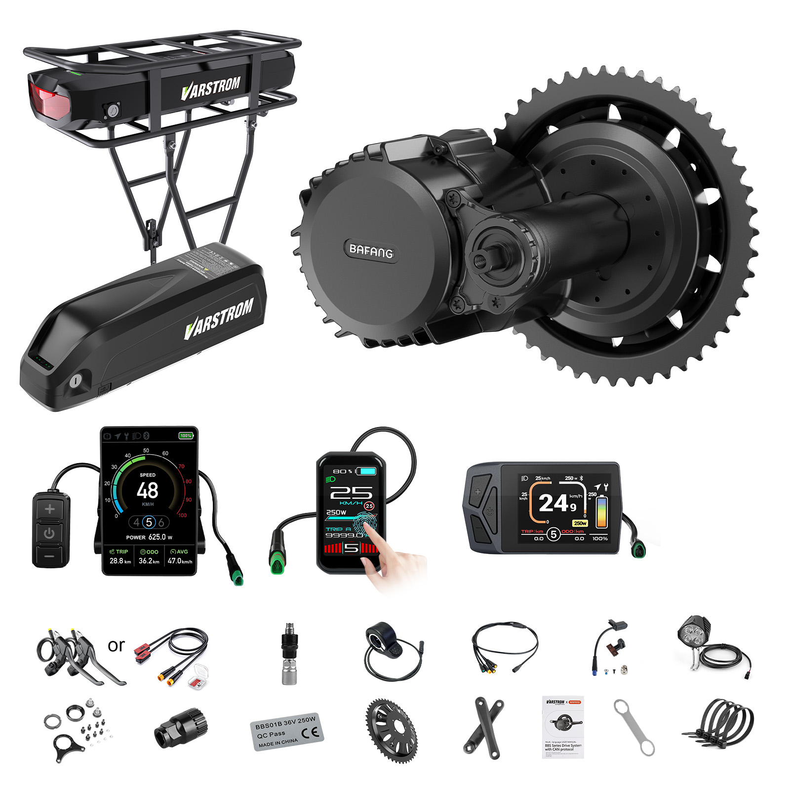 [Wysyłka z USA] Zestaw silnika – Mid Drive Motor Kit 52V 1000W recenzja i cena