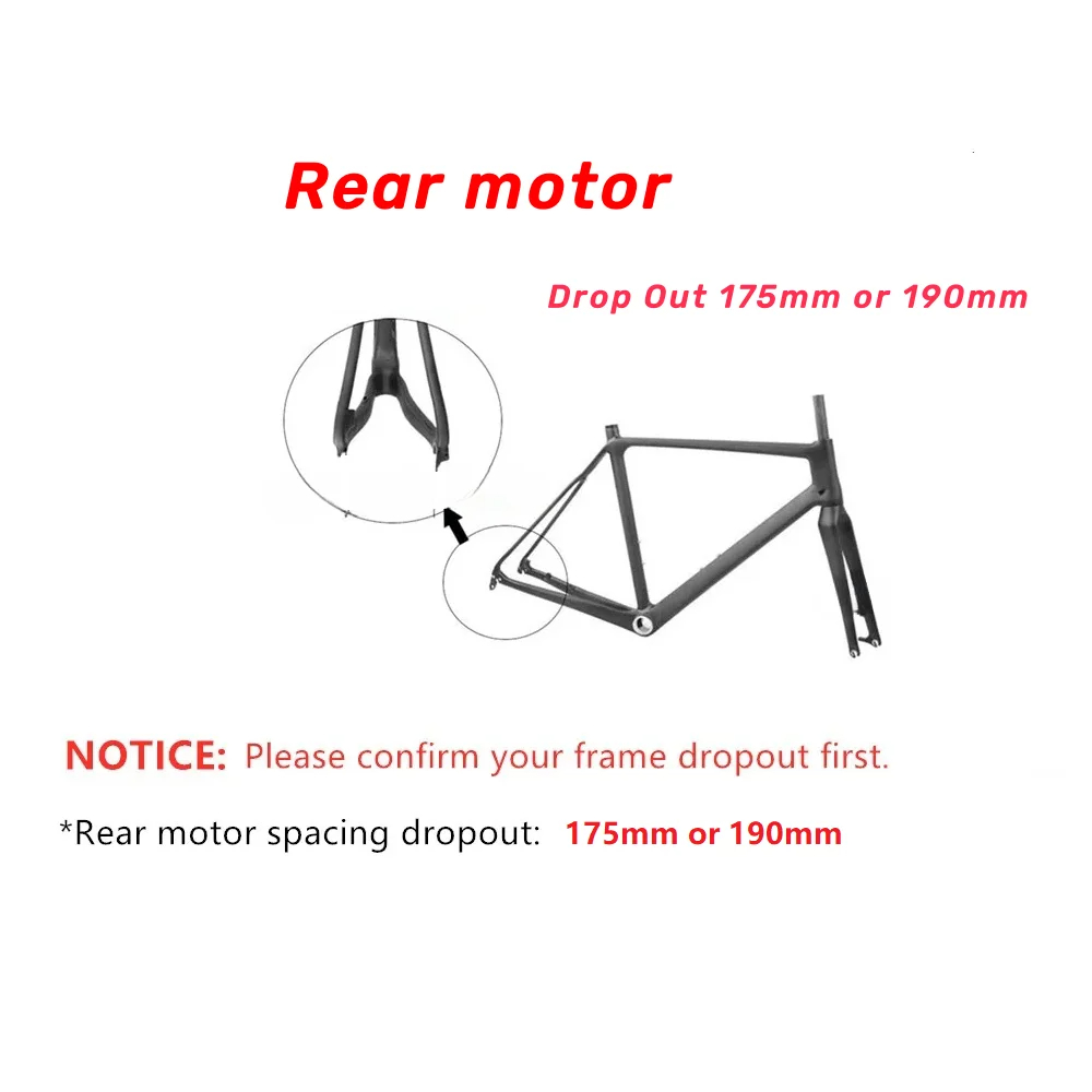 BAFANG G062 48V 1000W Zestaw d – 72V 5000W Hub Motor Kit recenzja i cena