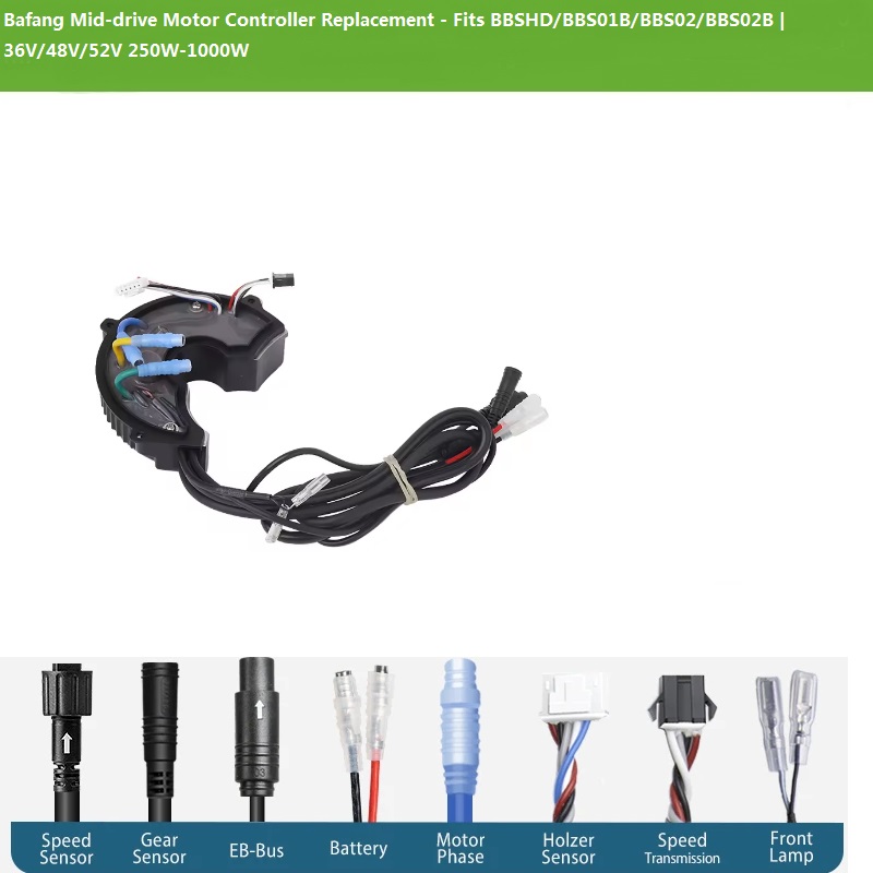 Wymiana sterownika silnika cen – Mid Drive Motor Kit 52V 1000W recenzja i cena