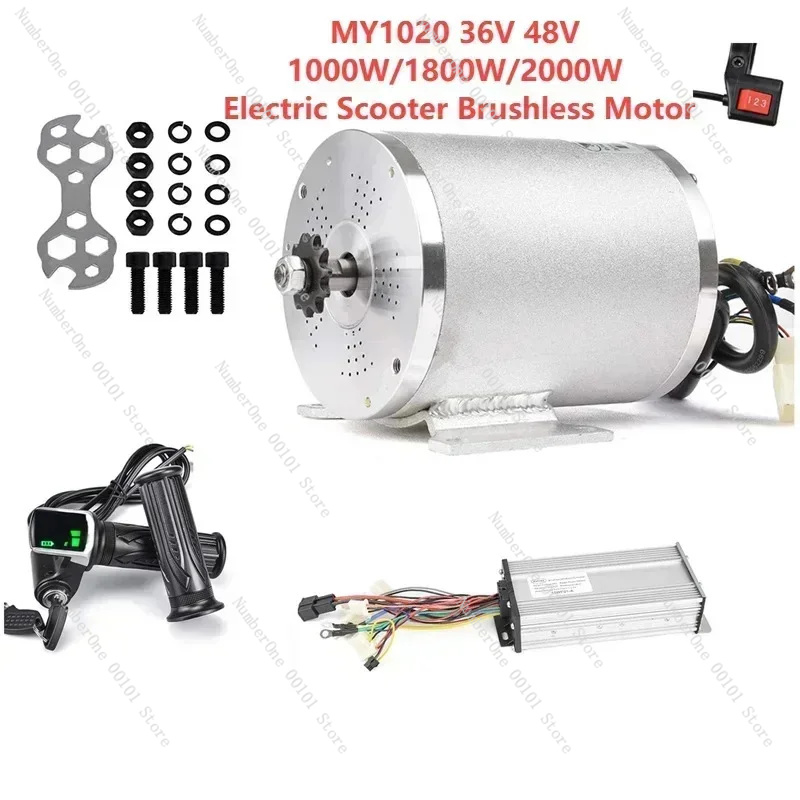 MY1020 36V 48V 1000W 1800W 200 – Ebike Conversion Kit 72V 3000W recenzja i cena
