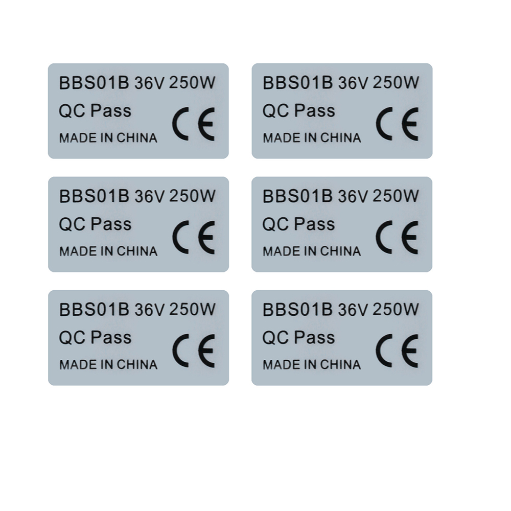 6 szt. naklejek 36V 250W 48V 7 – Bafang Bbs02B 48V 750W Mid Drive Kit recenzja i cena