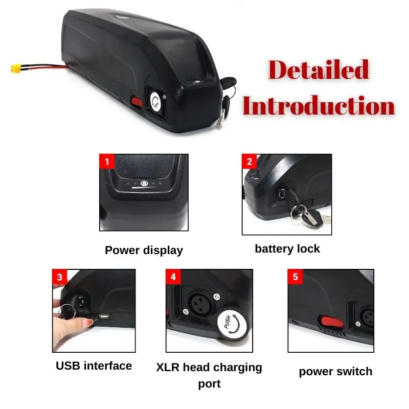 Bateria Hailong 36V 48V 52V 30 – Ebike Battery 48V 20Ah Hailong recenzja i cena