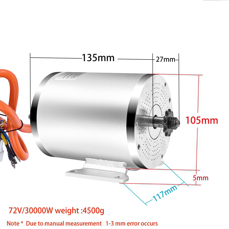 Zestaw do konwersji z silnikie – Ebike Conversion Kit 72V 3000W recenzja i cena