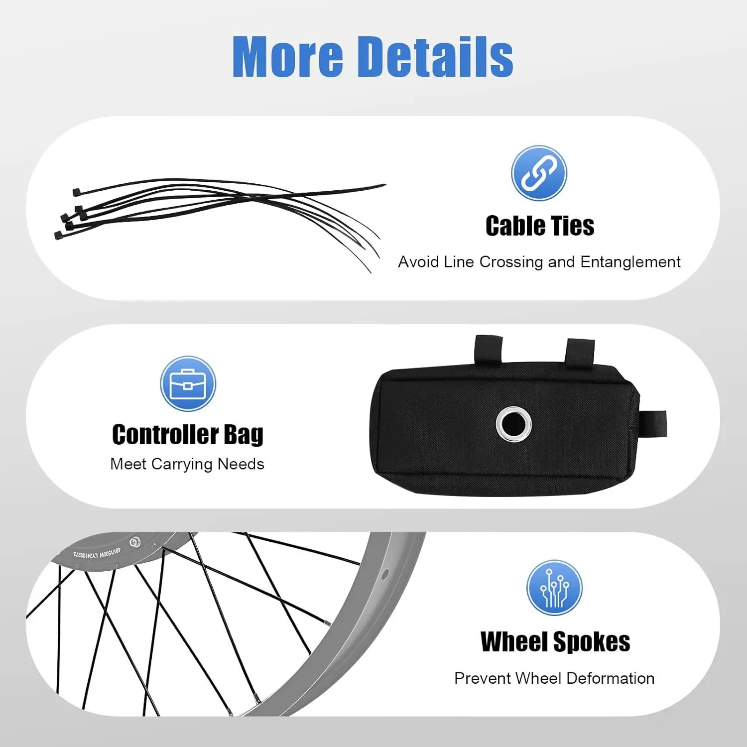 Zestaw do konwersji roweru ele – 72V 5000W Hub Motor Kit recenzja i cena