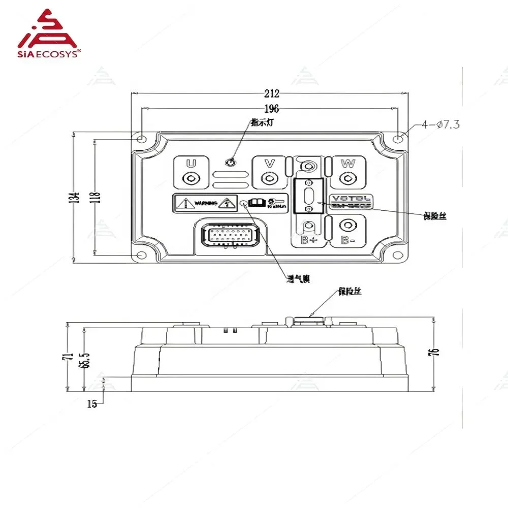 Sterownik silnika BLDC o dużej – Programmable Bldc Motor Controller 96V recenzja i cena